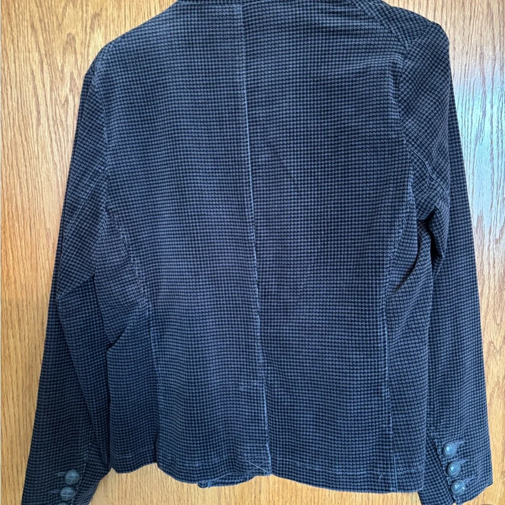 Relativity Gray Houndstooth Blazer - Picture 2 of 3